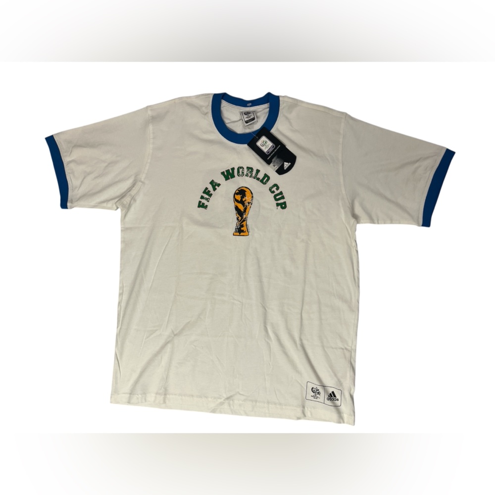 2006 deadstock adidas italia jersey ringer shirt world
Cup champions.